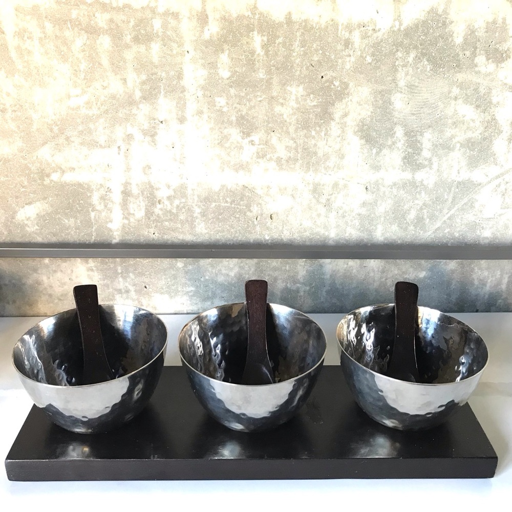 Serving Bowl Dip Bowl Set Stainless Steel (7 piece set)